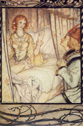 Arthur Rackham Fairy Book 1933 6 Sleeping Beauty A4 Photo Print