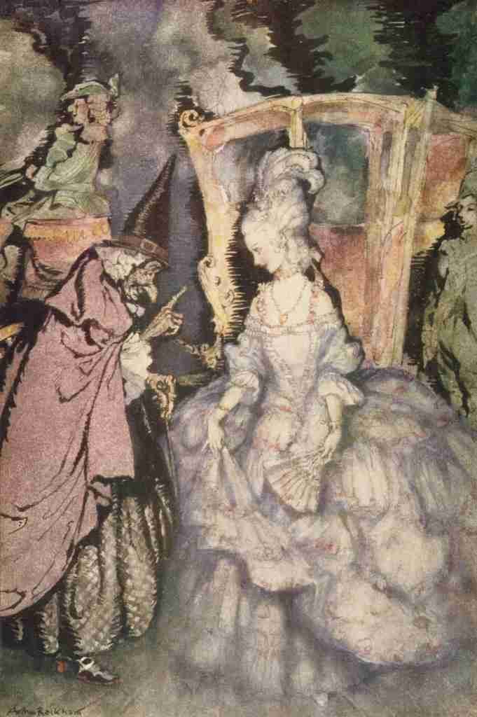 Arthur Rackham Fairy Book 1933 8 Cinderella A4 Photo Print