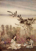 Arthur Rackhams 19 Marjorie & Margaret A4 Photo Print