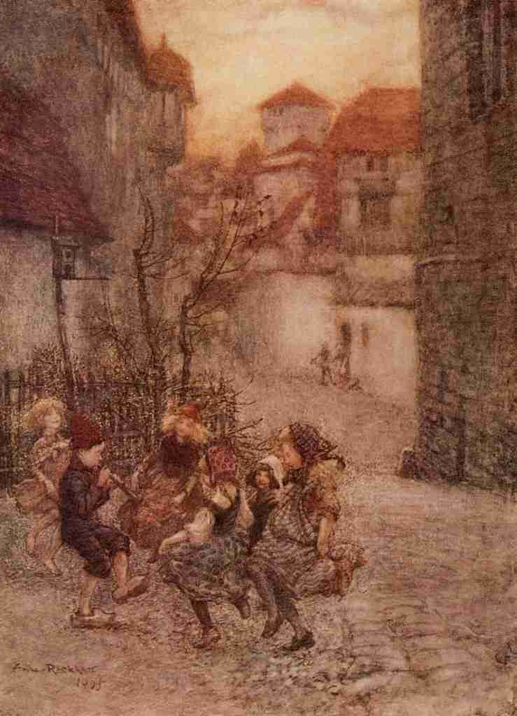Arthur Rackhams 20 The Little Piper A4 Photo Print
