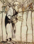 Arthur Rackhams 26 The Wizard A4 Photo Print