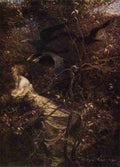 Arthur Rackhams 27 The Haunted Wood A4 Photo Print