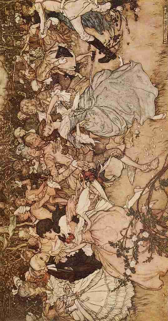 Arthur Rackhams 37 Cupids Alley A4 Photo Print