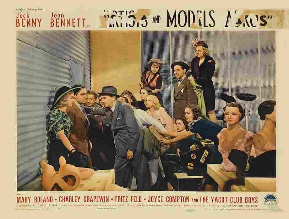 Artists and Models Abroad 05 film star poster A4 Photo Print