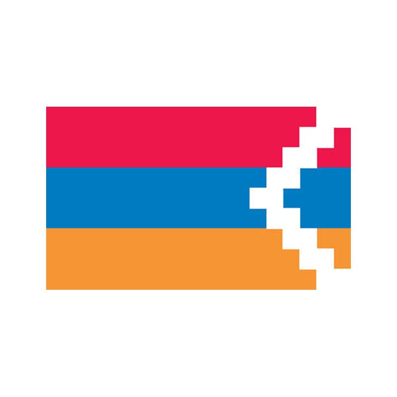 Artsakh Flag N5103 A4 Photo Print
