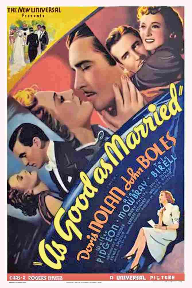 As Good as Married 01 film star poster A4 Photo Print
