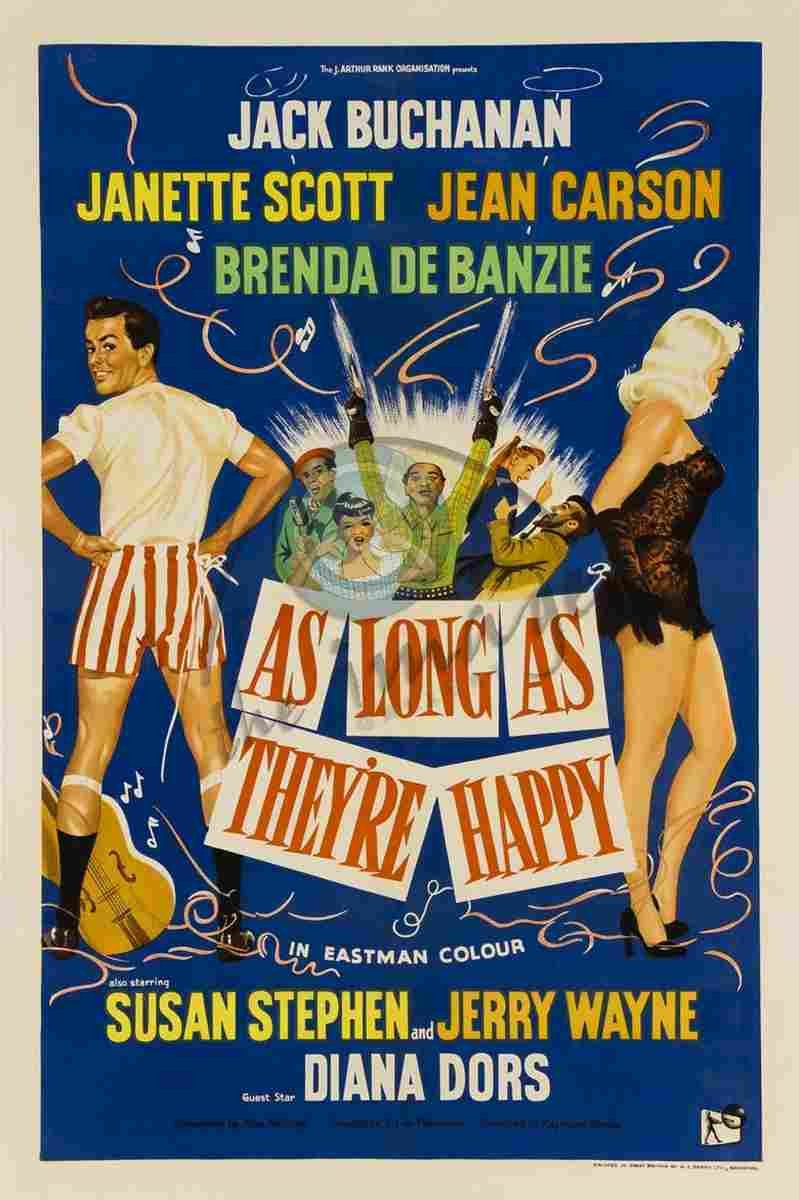 As Long as Theyre Happy 01 film star poster A4 Photo Print