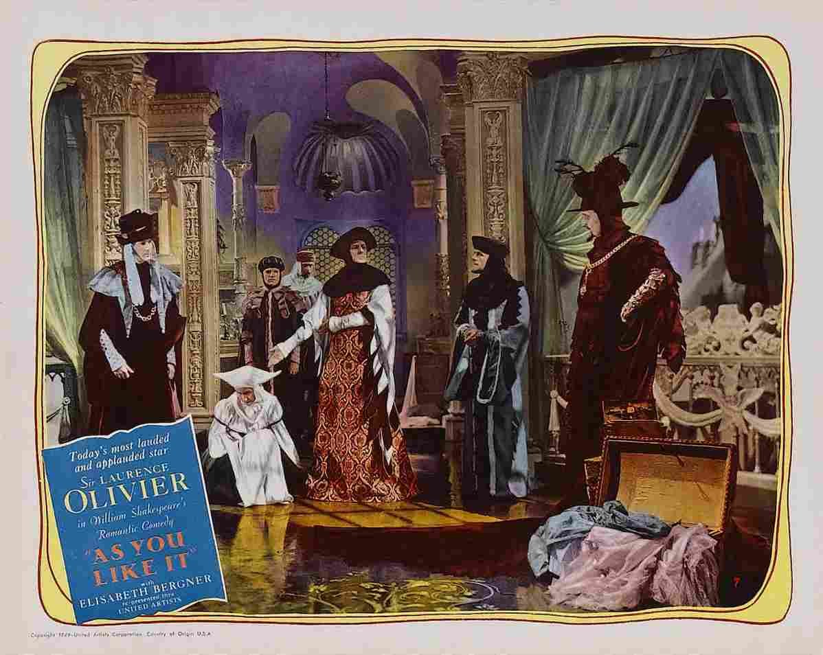 As You Like It 1936 04 film star poster A4 Photo Print