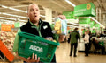 Asda Shopping Basket Vintage Retro Advert Poster A4 Photo Print