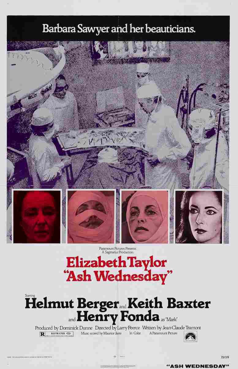 Ash Wednesday 1973 01 film star poster A4 Photo Print