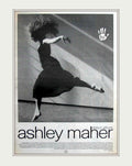 Ashleymaher Debutalbum Studio Vintage Retro Advert Poster A4 Photo Print