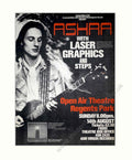 Ashra Concert Regents Vintage Retro Advert Poster A4 Photo Print