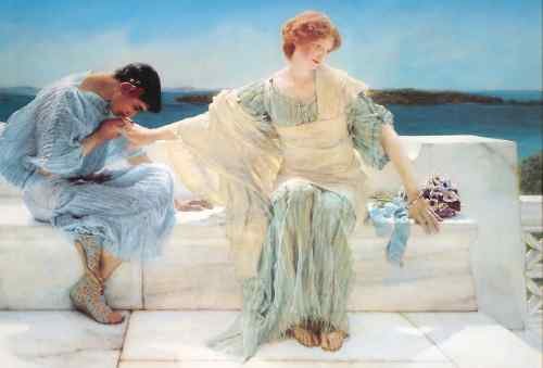 Ask Me No More Lawrence Alma Tadema A4 Photo Print