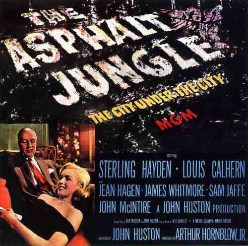 Asphalt Jungle The 05 film star poster A4 Photo Print
