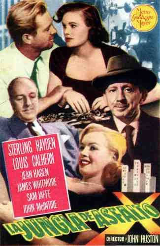  Asphalt Jungle The 09 film star poster A4 Photo Print