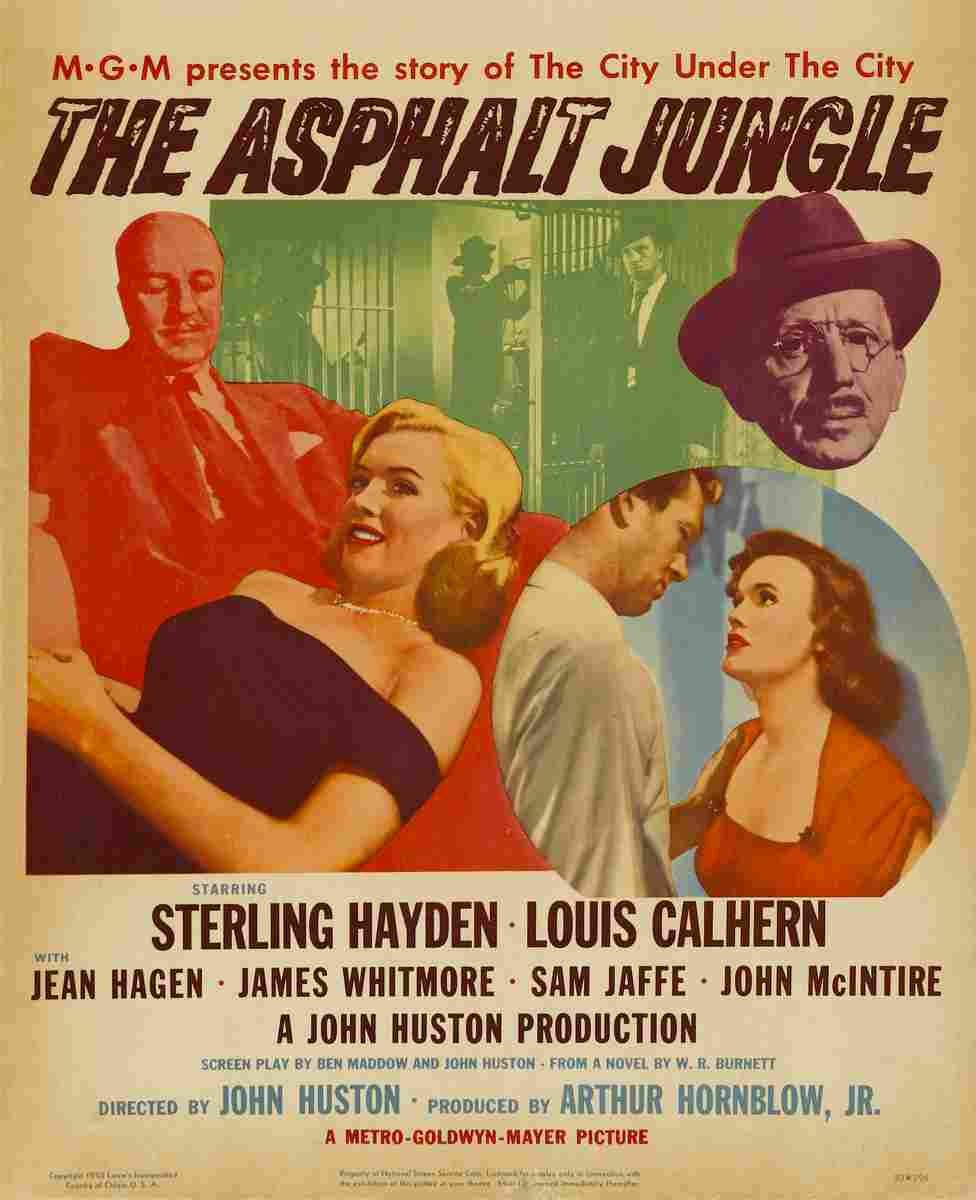 Asphalt Jungle The 15 film star poster A4 Photo Print