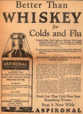 Aspironal Bottle Cold Vintage Retro Advert Ads A4 Photo Print