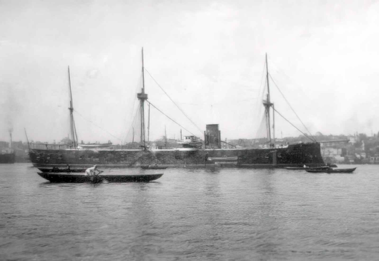Assar I Tewfik Ironclad 1869 (2) Military A4 Photo Print