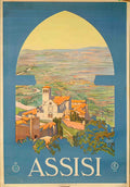 Assisi Advert A4 Photo Print