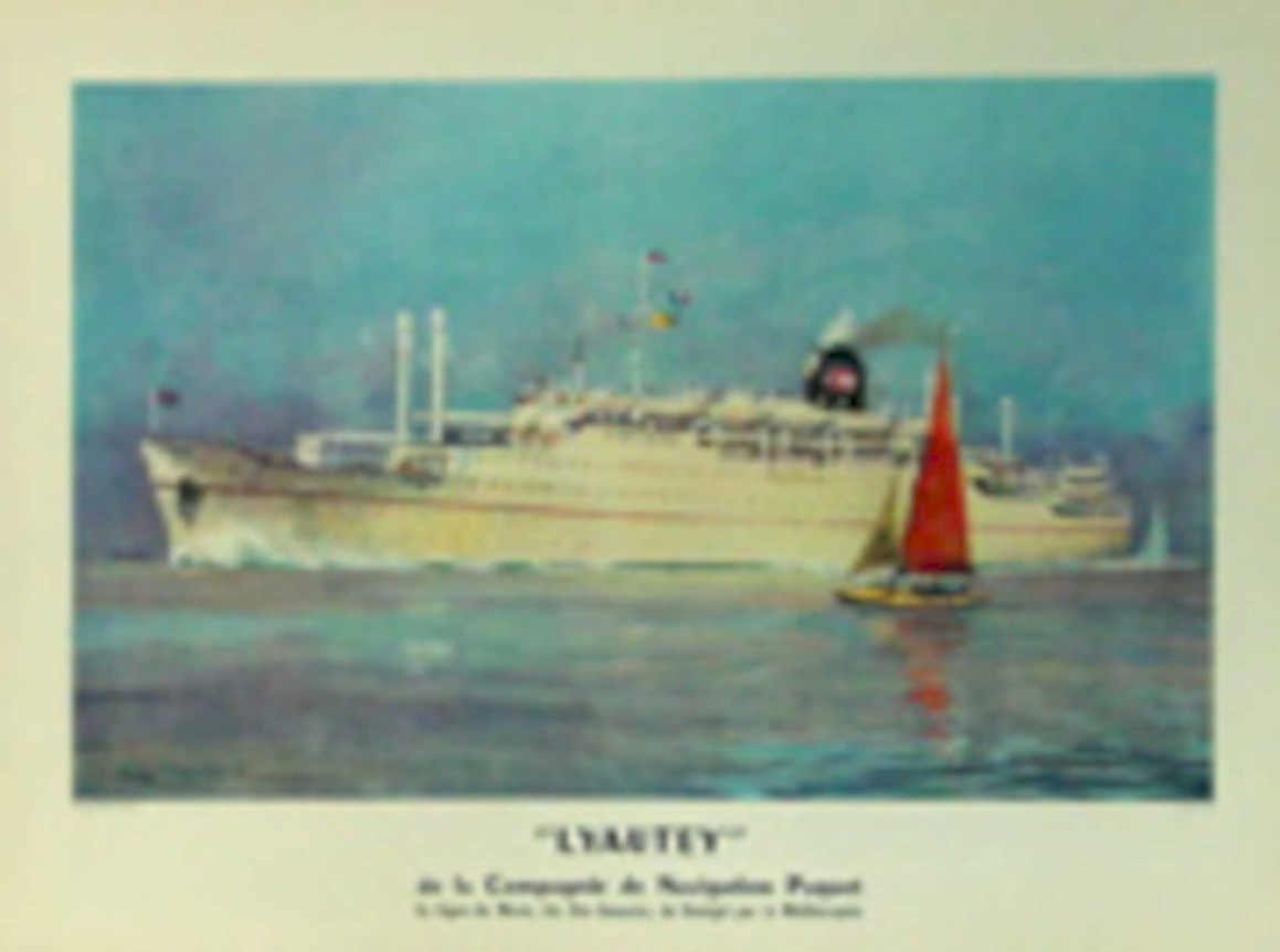 Asteey Ship Ocean Vintage Retro Advert Poster A4 Photo Print