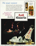 Asti Gancia Toast Vintage Retro Advert Poster A4 Photo Print