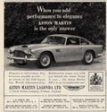 Aston Martin Db4 Vintage Retro Advert Ads A4 Photo Print