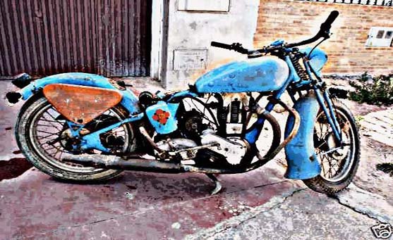 Astra Motorcycle motorbike A4 Photo Print
