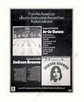 Asylum Jackson Browne Vintage Retro Advert Poster A4 Photo Print