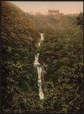 At Devils Bridge Aberystwith Vintage A4 Photo Print