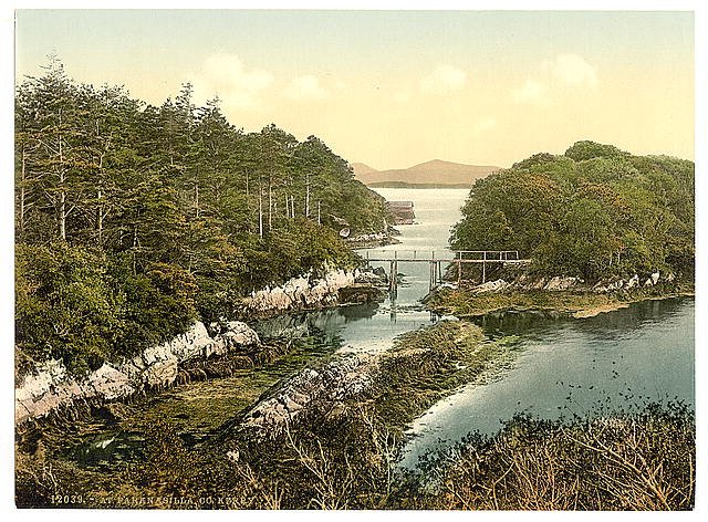 At Parknasilla County Kerry Vintage A4 Photo Print