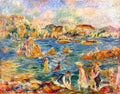 At The Beach Of Guernesey Sisley Impressionism A4 Photo Print