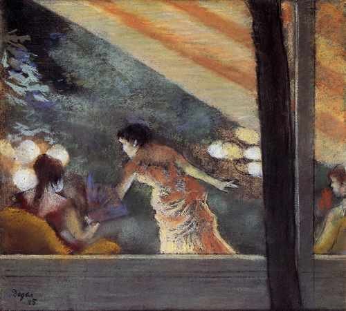 At The Cafe Des Ambassadeurs 1885 Musee D Orsay France Drawing Pastel A4 Photo Print
