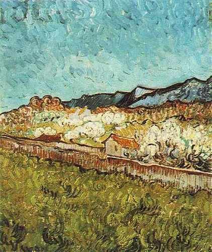 At The Foot Of The Mountains 1889 A4 Photo Print