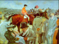 At The Races Forain Impressionism A4 Photo Print