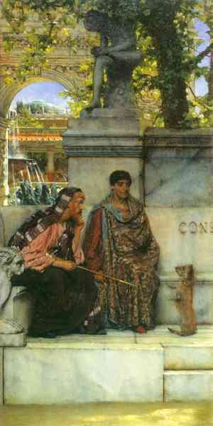 At the time of Constantine by Alma Tadema A4 Photo Print