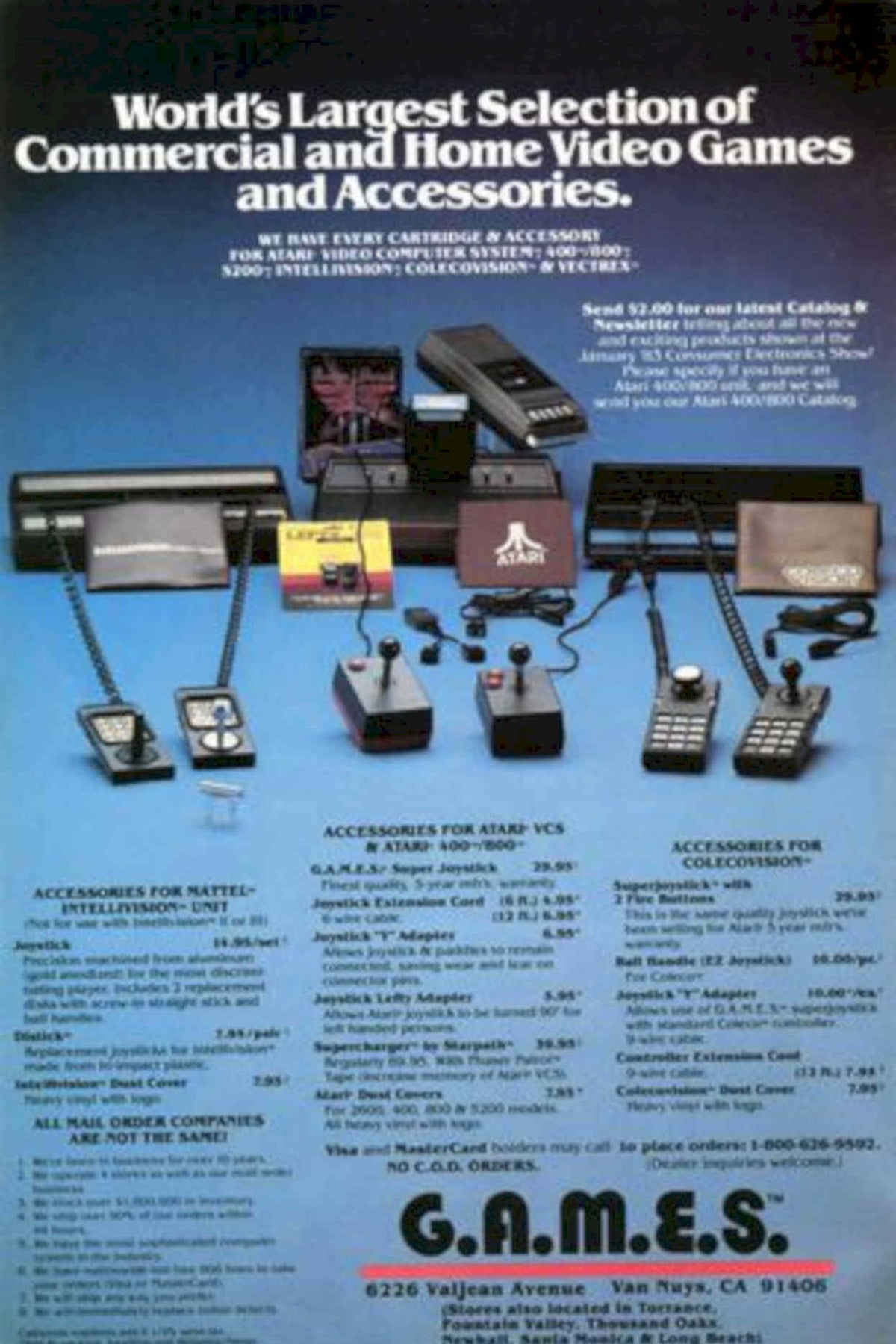 Atari Coleco Games Vintage Retro Advert Poster A4 Photo Print