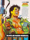 Atari Warriors Kari Vintage Retro Advert Poster A4 Photo Print