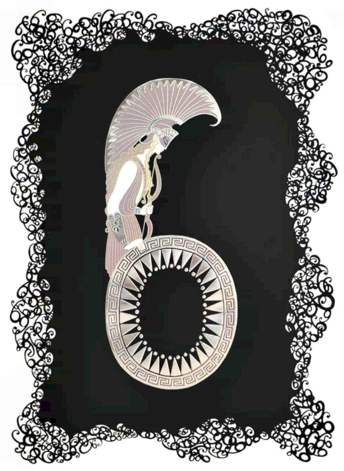 Athena Number Six Vintage Retro Advert Poster A4 Photo Print