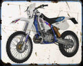Atk 125 2Stroke 03 02 A4 Photo Print Motorbike Vintage Aged