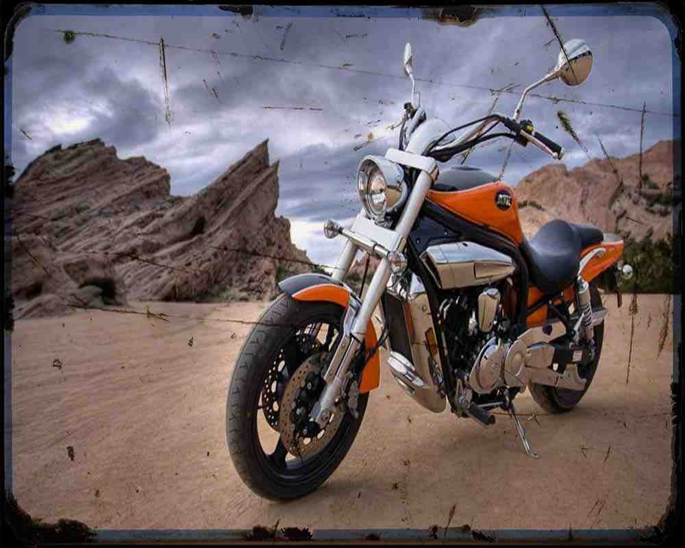 Atk Gv650 14 01 Motorbike Vintage Aged A4 Photo Print