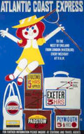 Atlantic Coast Express 1 Vintage Retro Advert Ads A4 Photo Print