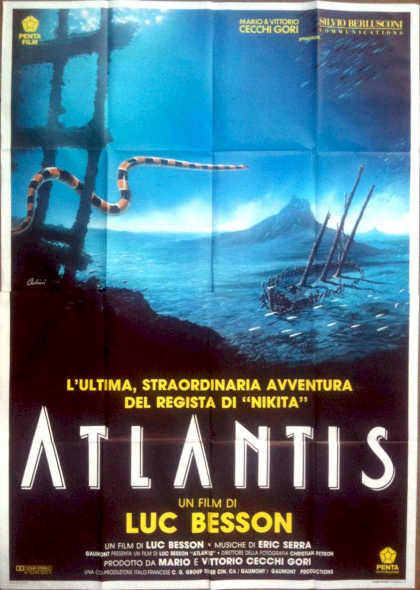 Atlantis Diver Shark Vintage Retro Advert Poster A4 Photo Print