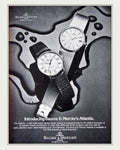 Atlantis Watch Quartz Vintage Retro Advert Poster A4 Photo Print