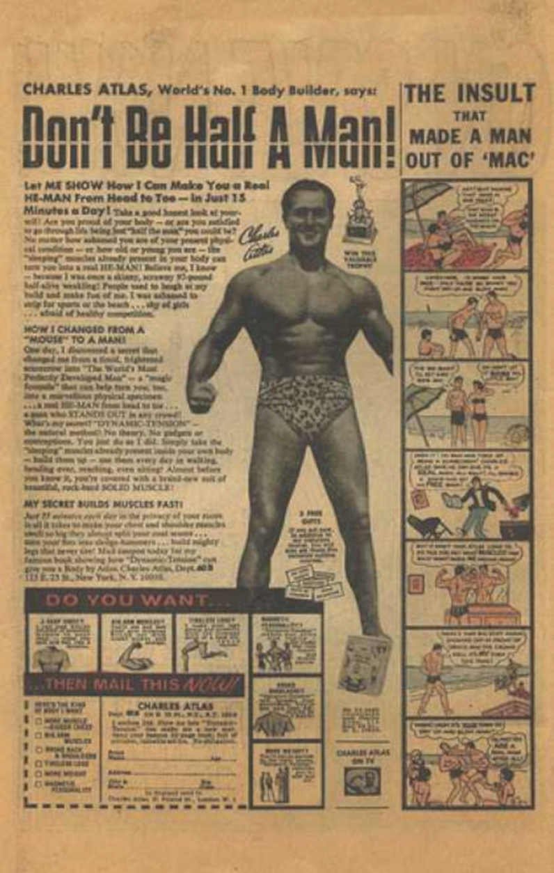 Atlas Comic Basket Vintage Retro Advert Ads A4 Photo Print