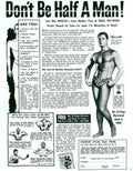 Atlas Dynamic Body 1950s Vintage Retro Advert Poster