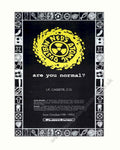 Atomic Dustbin Atom Vintage Retro Advert Poster A4 Photo Print