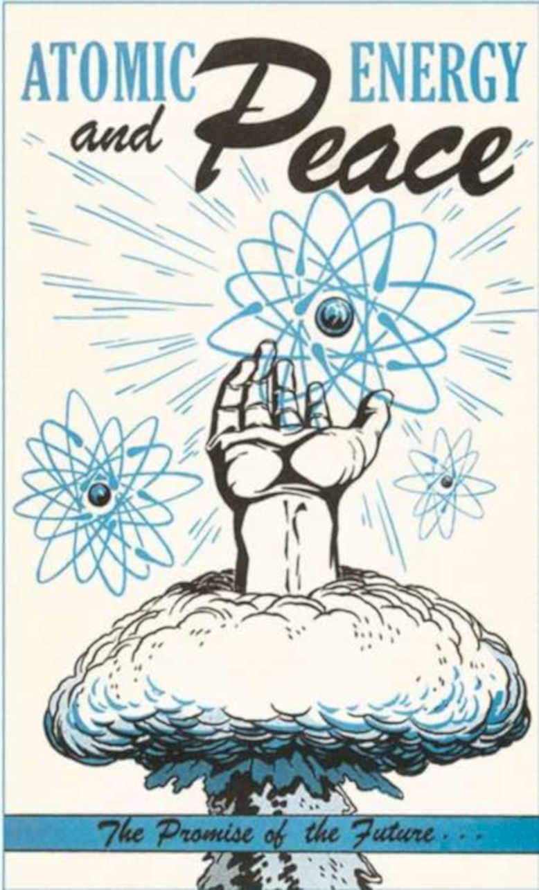 Atomic Energy Promise Vintage Retro Advert Ads A4 Photo Print