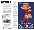 Atora Suet Recipe 1930s Vintage Retro Advert Poster