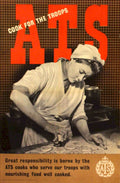 Ats Cook Troops Vintage Retro Advert Poster A4 Photo Print