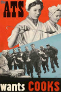 Ats Cooks Army Vintage Retro Advert Poster A4 Photo Print